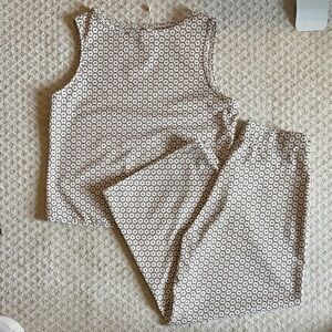 NWT Max Studio Matching Set Geometric Pattern